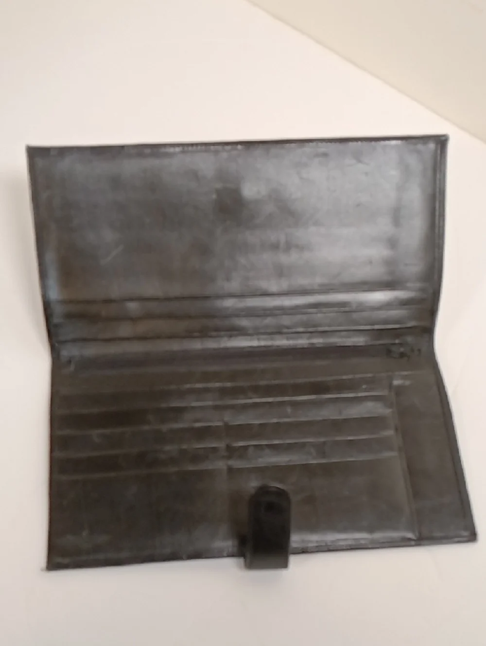 Cole Haan Vintage Travel Wallet Genuine Woven Leather
